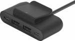 Belkin BOOST Charge 4-Port Split 2xUSB-C/2xUSB-A bl BUZ001bt2MBKB