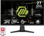 MSI MAG 275QF - 180Hz | QHD | 27" | Rapid IPS | 0.5ms - 27" | Rapid IPS | QHD | 0.5ms | 180Hz