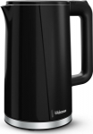 Tristar Double Walled Kettle | WK-3407 | Electric | 2200 W | 1.7 L | Plastic | 360&deg; rotational base | Black