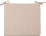 Chair pad SUMMER 43x38xH2.5cm, beige