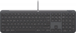 Log Logitech Keyboard K620 Signature Slim Wired f. Bus. [DE] black 108 Tasten