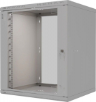 Stalflex Rack Cabinet 19" 12U 600mm Glass Door Gray