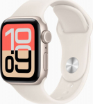 Apple Watch SE 3 GPS + Cellular 40mm Sport Band S/M, starlight (MEP64ET/A)