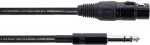 Cordial EM 6 FV XLR Verbindungskabel[1x XLR-Buchse - 1x Klinkenstecker - Audio/Multimedia - 6 m