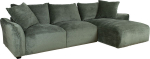 Corner sofa DIVI RC, mint green