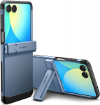 Case Spigen Tough Armor Pro MagSafe do Samsung Galaxy Z Flip 7, niebieskie