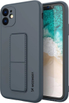 Wozinsky Kickstand Case Silicone Stand Cover for Xiaomi Redmi 10X 4G / Xiaomi Redmi Note 9 Blue