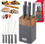Klausberg KNIFE SET W ACACIA BLOCK KB-7982