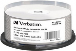 1x25 Verbatim BD-R Blu-Ray 25GB 6x Speed wide printable NO-ID