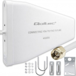 Qoltec Antena 4G 5G LTE | 9dBi | Directional | Outside | N female | Waterproof | 3m