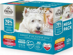 FRENDI Chicken, Beef, Veal - wet dog food - 12x100g