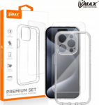 Vmax overlay kit Mag + glass 2.5D premium do iPhone 16 6.1''