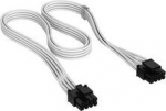 Corsair Kabel, Type 4, EPS/ATX12V, 8-pin (4+4), 750mm, individually wrapped - wei&szlig;
