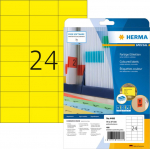 HERMA labels A4 gelb 70x37 mm Paper matt 480 St