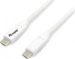 Equip Kabel USB-C3.2->C Gen1 PD60W St/St 0.50m wei&szlig;