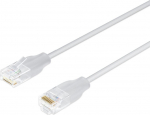 Lanview LightFlex CAT6 U/UTP 3M, White, TPE, Halogenfree