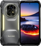 Blackview XPLORE 2 Projector Rugged phone 5G 6.73-inch AMOLED 3200x1440 120Hz+projector 100-inch 100lm 12+256Gb MTK Dimensity 8300 Oca-core 3.35Ghz Cam 50+50+20MP Night vision 20000mAh MIL-STD Android 15 Black