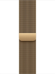 Apple Milanese bracelet in the color of vivid gold for the case 42 mm
