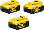 Dewalt 18V XR Akumulator 5.0 Ah - zestaw 3szt (DCB184P3-XJ)
