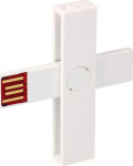 +ID ID-kaardi lugeja USB Blister, valge