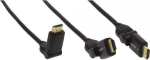 Cable InLine HDMI - HDMI 1.5m czarny (17011W)