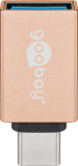 Wentronic goobay USB-C adapter Guld