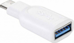 Wentronic Adapter USB Goobay USB-A - USB-C White (66262)