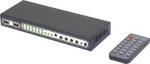 SpeaKa Professional 6 Port HDMI matrix switch with picture-in-picture function and remote control UHD 4K