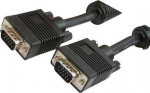 MediaRange VGA-Cable connection. HD 15pin St/St 20.0m schwarz