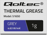 Pasta Thermal Qoltec Grey 1g (51650)