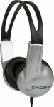 Koss | Headphones | UR10 | Wired | On-Ear | Silver/Black
