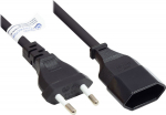 Alcasa Good Connections Euro extension type C schwarz 0.2m
