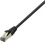 Logilink Premium Cat.8.1 Patchkabel, black, 5.00m LSZH