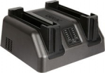 Getac battery charging station, 2 slots - Battery charging station, 2 slots, incl.: power supply, power cord (EU), fots for: spare battery
