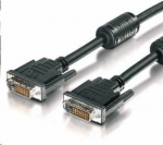 Cable PremiumCord DVI-D - DVI-D 3m czarny (kpdvi2-3)