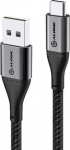 ALOGIC SUPER ULTRA CABLE SPACE GREY, USB-C TO USB-A CABLE 30CM