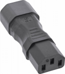 InLine InLine&reg; Power supply adapter IEC 60320 C14 / C13, 3-pin, cold device units
