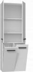 Topeshop NEL 2K DD BPOŁ bathroom storage cabinet White