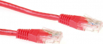 MicroConnect U/UTP CAT6 5M Red PVC, Master Carton Qty : 80pcs