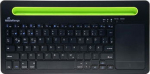 MediaRange Tastatur Wireless 78 Touchpad buttons DE schwarz