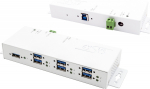 Exsys EX-1189HMVS-3W - USB 3.2 Gen 1 (3.1 Gen 1) Type-B - USB 3.2 Gen 1 (3.1 Gen 1) Type-A - Wei&szlig; - 1.5 m