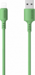 Cable USB Somostel USB-A - Lightning 1.2 m Green (SMS-BP06 USB - Lightning Green)