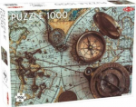 Tactic Puzzle 1000 Vintage Sea Map
