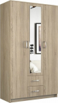 Topeshop ROMAN WARDROBE MIRROR 120cm SONOMA