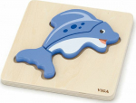 Viga 59934 The first puzzle on the pad - fish