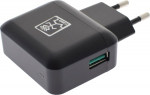 2GO Ladeger&auml;t 18W Quick Charge 3.0 1x USB-A schwarz