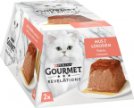 PUI PURINA Gourmet Revelations Salmon - wet cat food - 2x57 g