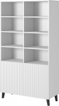 Cama MEBLE Shelving unit PAFOS 100x40x176.5 cm white matt