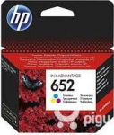 29 HP No 652 ink cartridge, tricolor