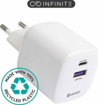 eSTUFF INFINITE (GRS) USB-C Charger, EU PD 67W GaN. 1x USB-C - 1 X